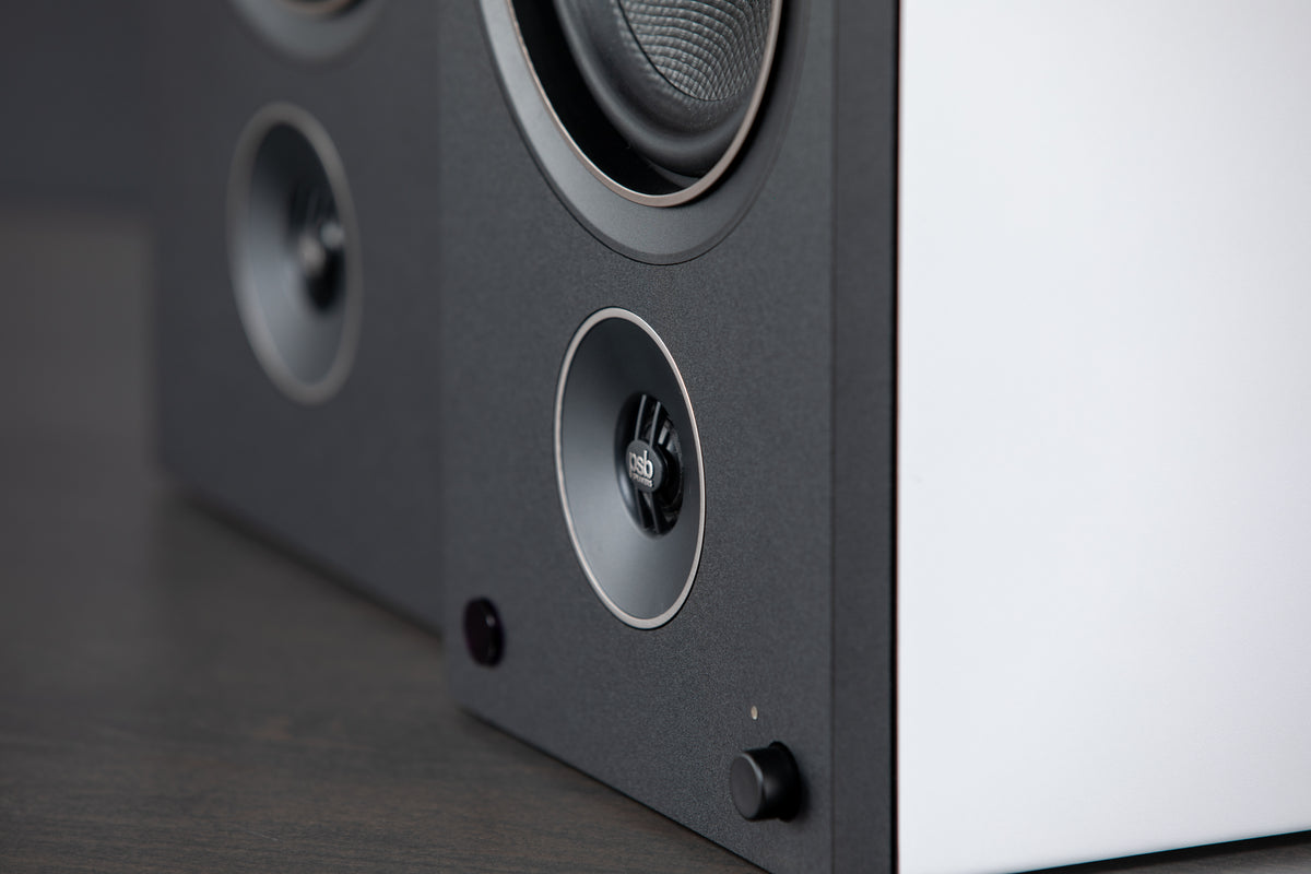 PSB Alpha AM3/AM5 Powered Bookshelf Speakers
