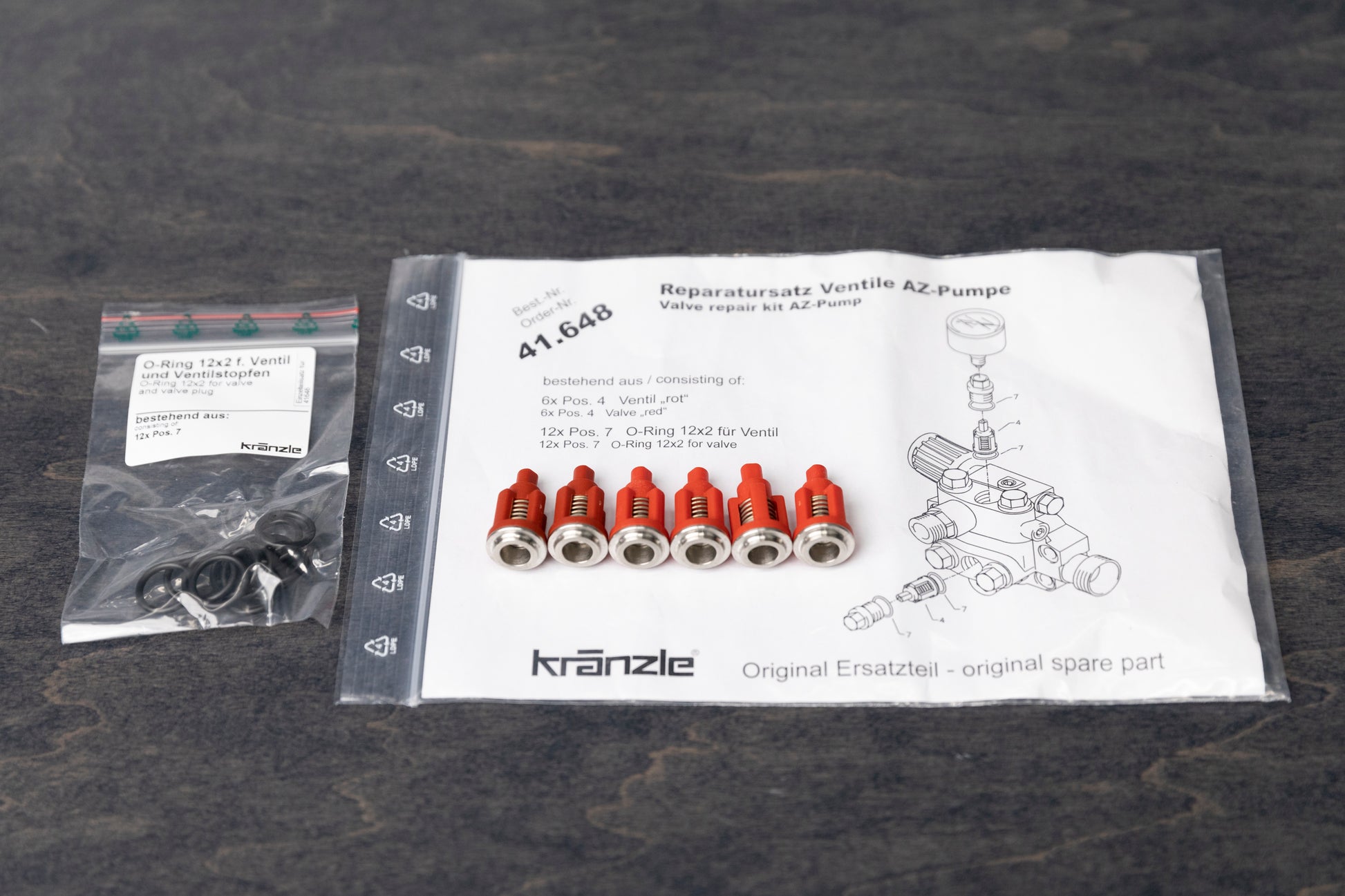 Kranzle Valve Kit