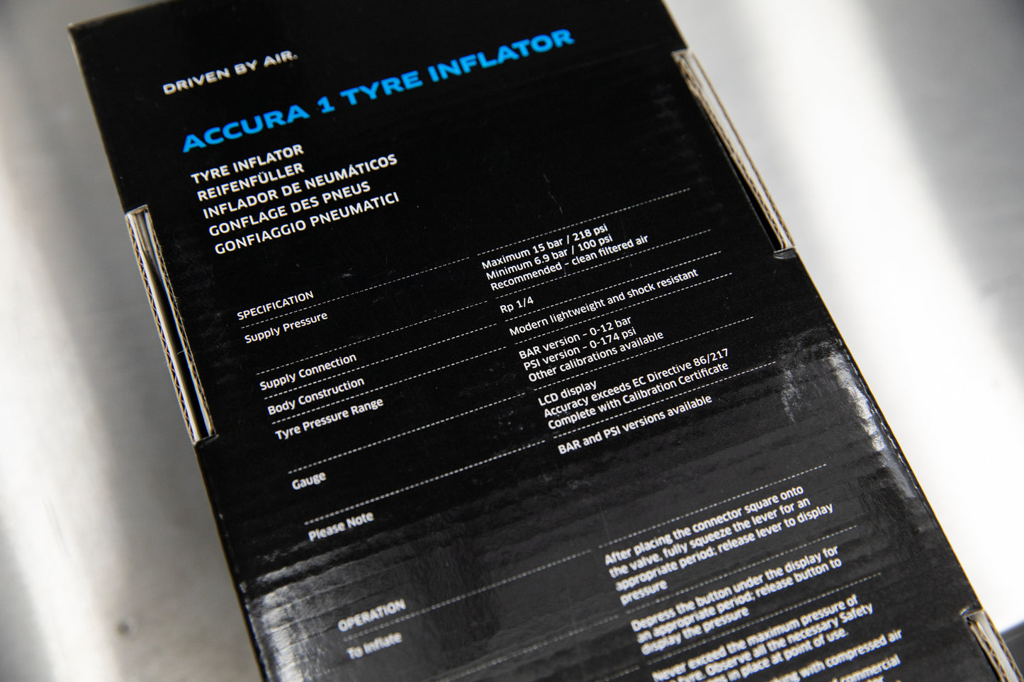 PCL ACCURA 1 Tire Inflator