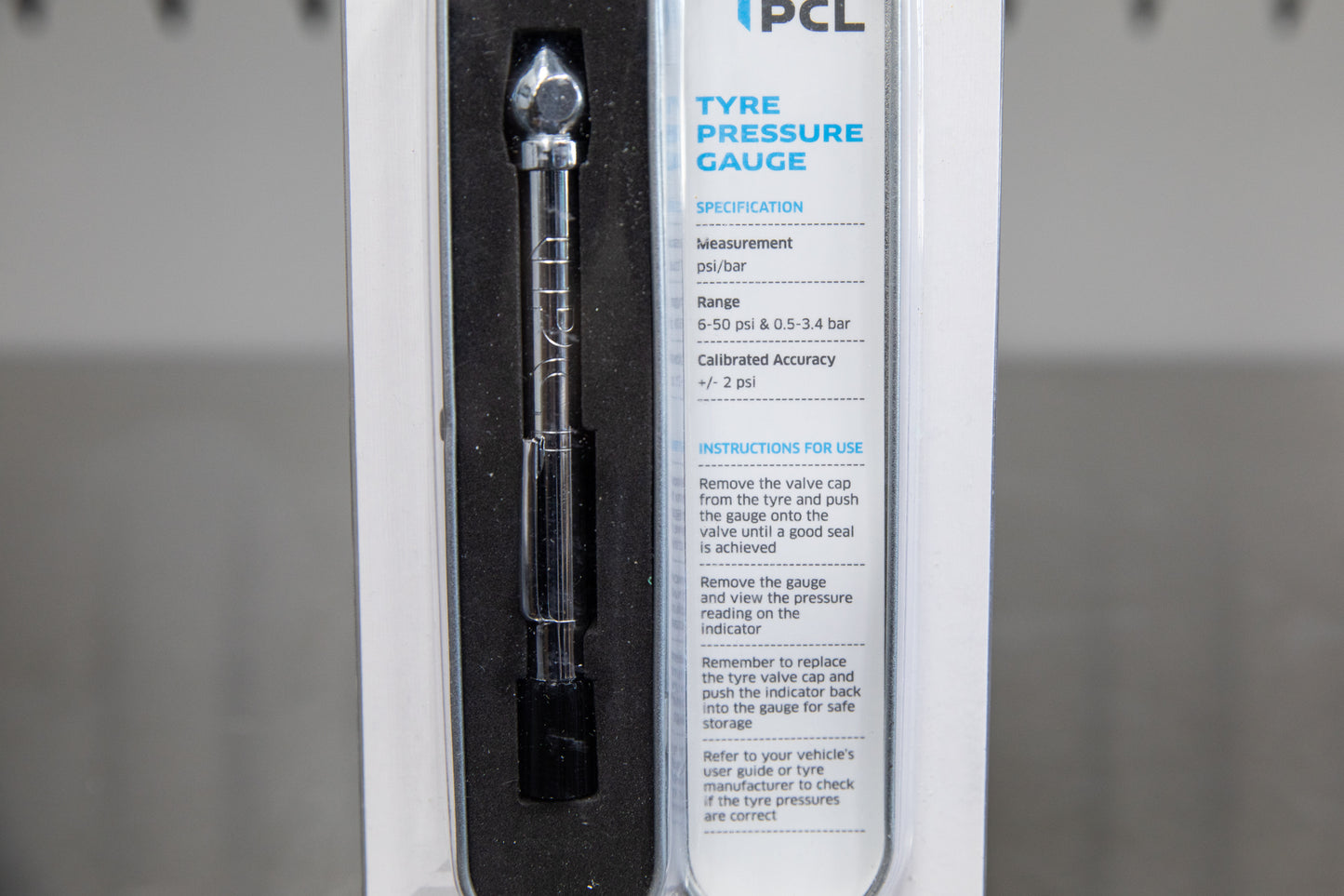 PCL Tire Pressure Gauge