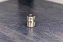 Stainless Steel 3/4" Male NPT to 3/4" Male GHT