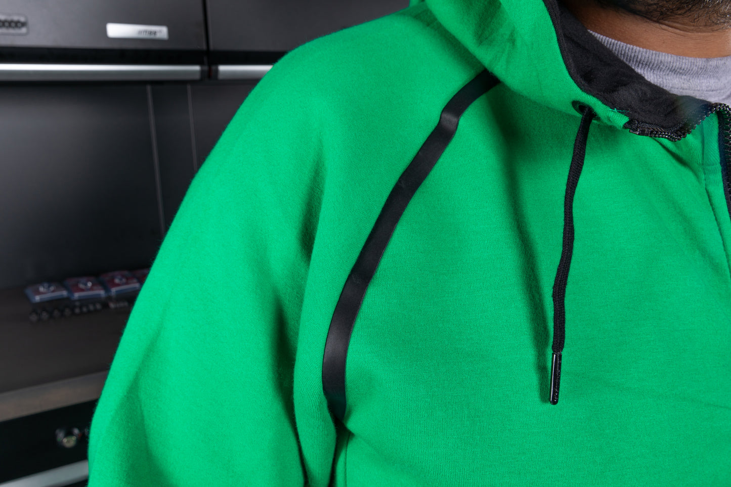 Obsessed Garage Reflex Zip-Up Hoodie