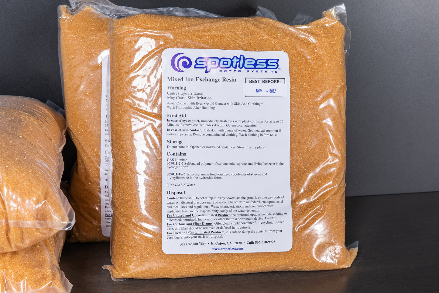 R6-20 Six Replacement Resin For DIW/C-20
