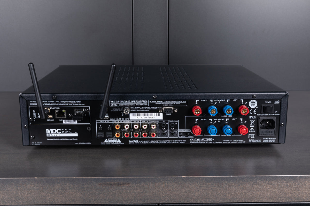 NAD C368 Hybrid Digital DAC/Amplifier
