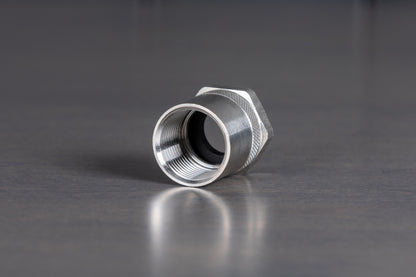 Stainless Steel 3/4" Female NPT to 3/4" Female GHT
