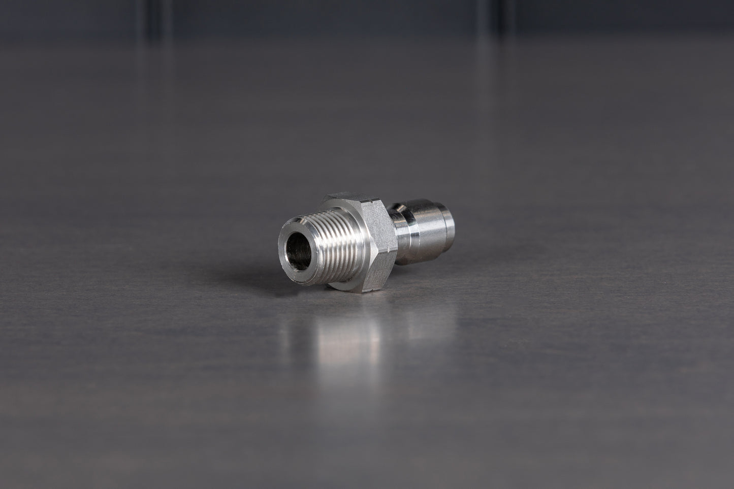 Mosmatic T304 SS 3/8" Male QD Plug