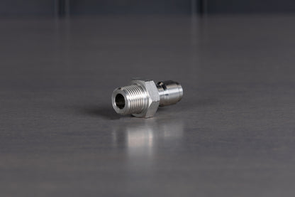 Mosmatic T304 SS 3/8" Male QD Plug