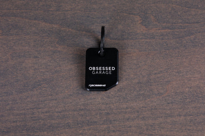 Black Obsessed Garage x Raceseng Key Chain