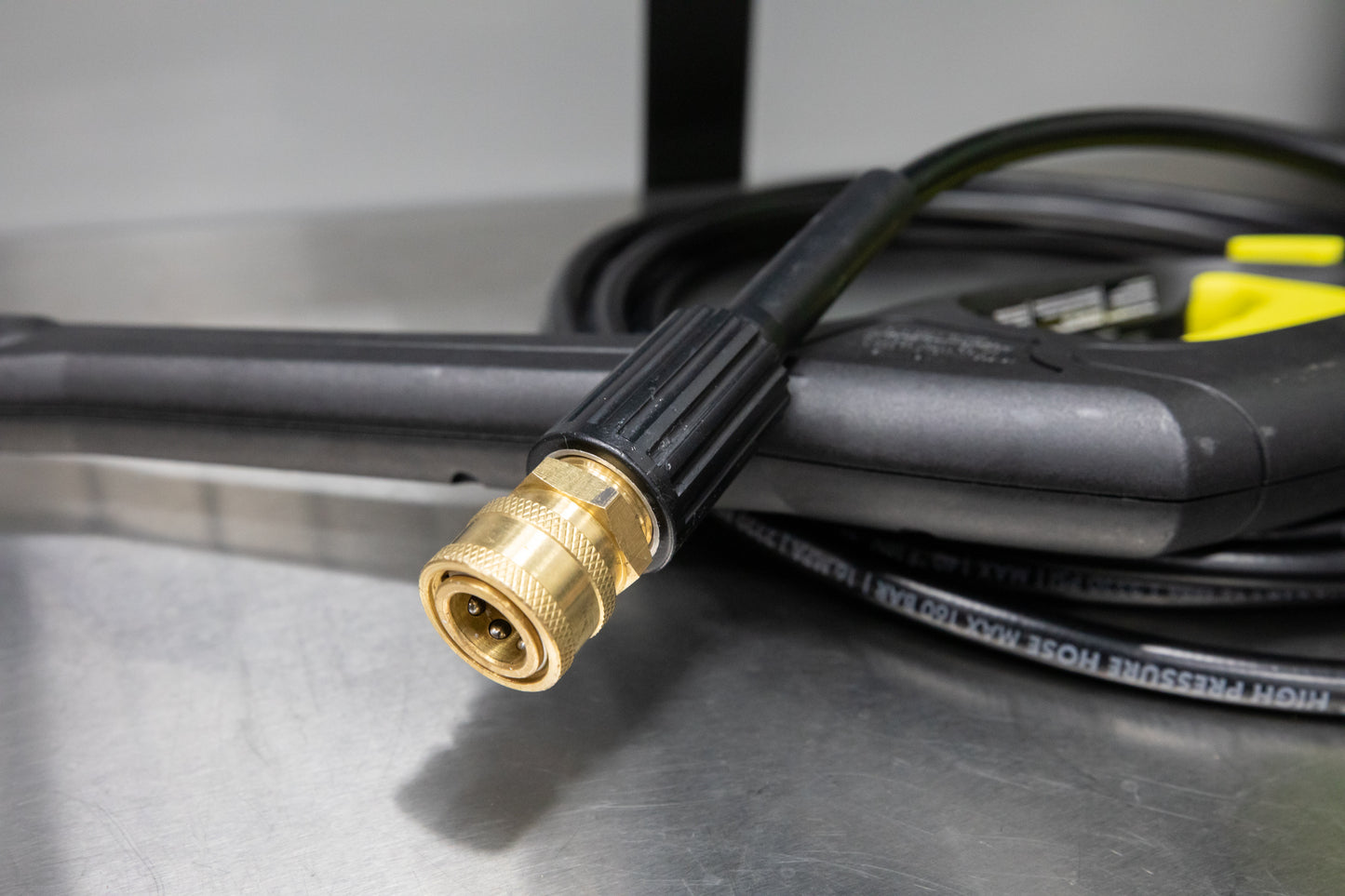Brass M22 Male (15mm) to 3/8" QD Coupler