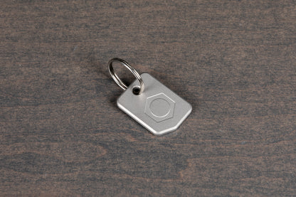 Titanium Raceseng Keychain