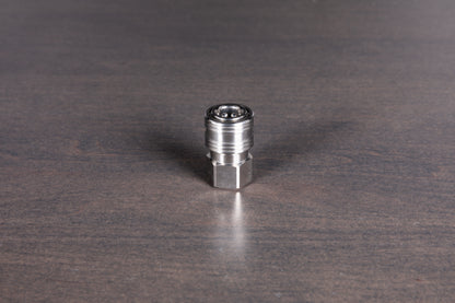 PRIMA Stainless Steel 1/4" Coupler