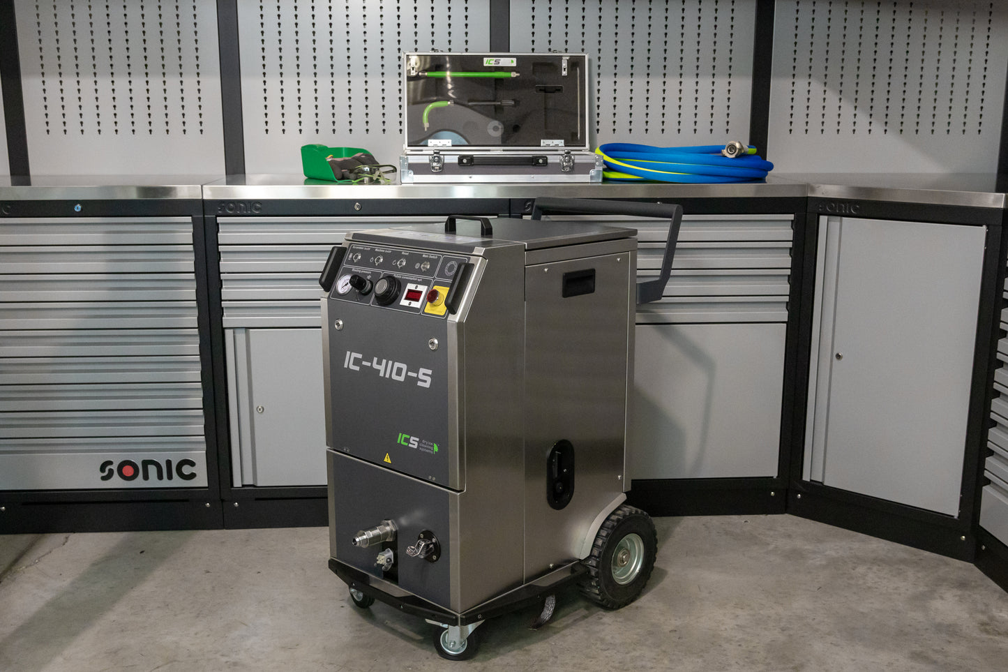 ICS IC 410 S PLUS Dry Ice Cleaning System