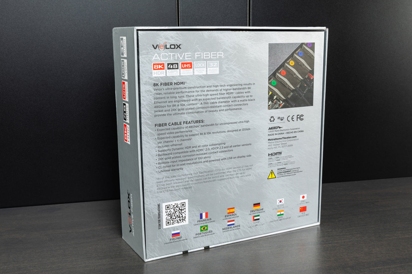 Velox 8K Powered HDMI Cable