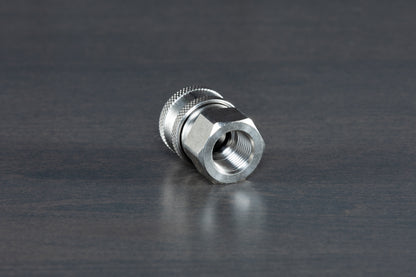 Stainless Steel 3/8" Female QD Coupler