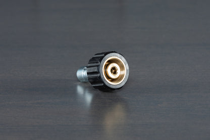 Zinc M22 Female (14mm) to 3/8" QD Plug