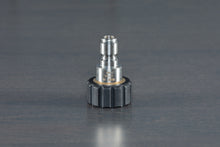 Stainless Steel M22 Female (14mm) to 3/8" QD Plug