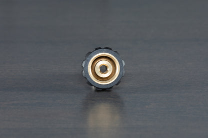 Stainless Steel M22 Female (14mm) to 3/8" QD Plug
