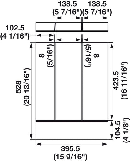 Hafele Fineline Multipurpose Insert