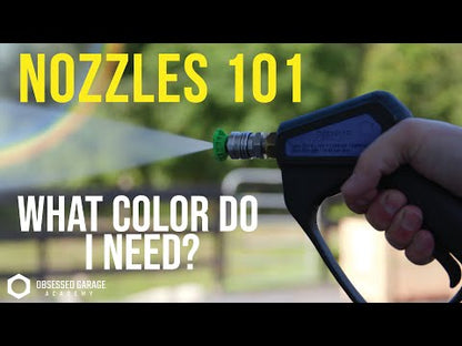 Stainless Steel 1/4" Nozzle 4 Pack